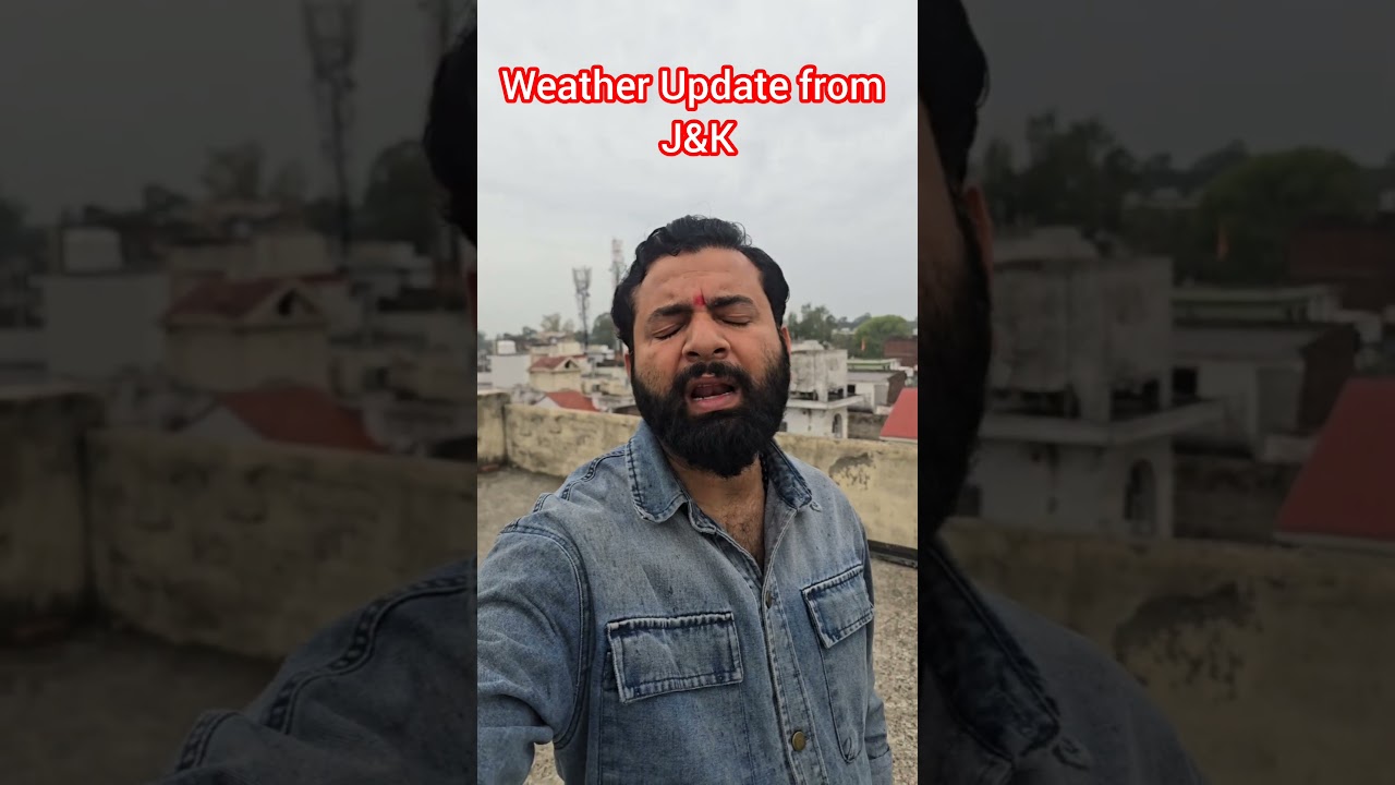 Weather Update from J&K