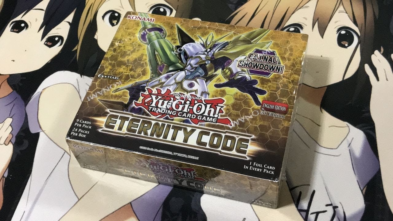 Opening Another Eternity Code Yugioh Booster Box TCG