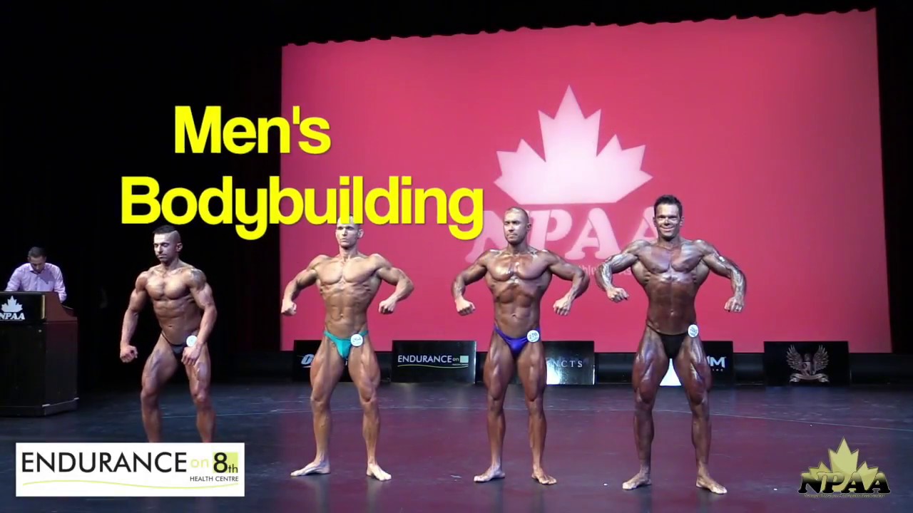 Men's Bodybuilding - Mandatory Poses