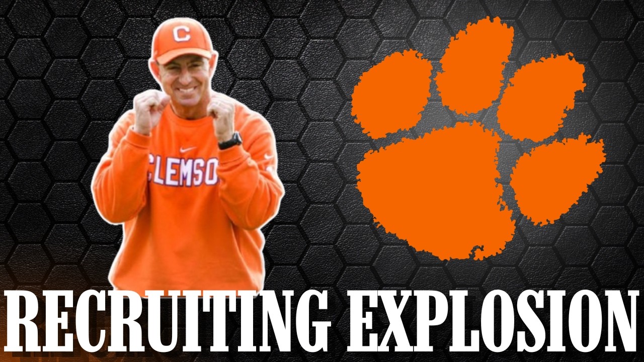 CLEMSON FOOTBALL: Рекрутинг внезапно НА ПИКЕ ПОПУЛЯРНОСТИ!!