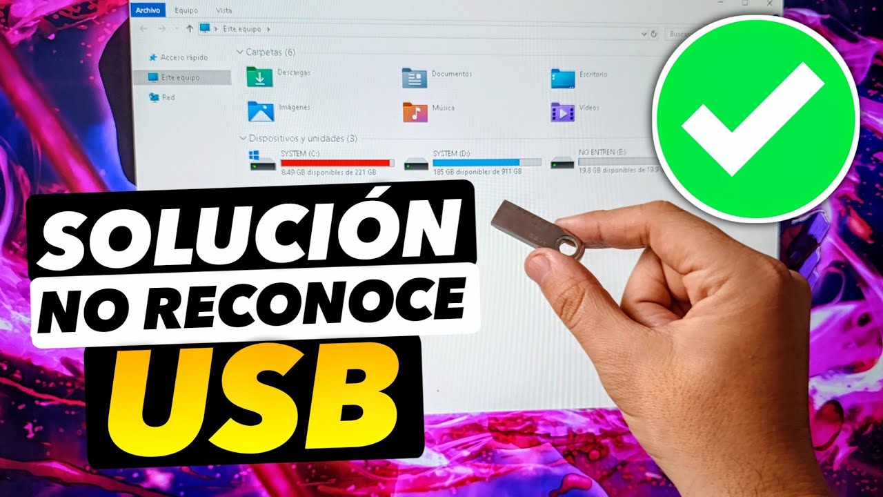 MI MEMORIA USB NO APARECE EN MI PC ✅ SOLUCION 2025 (TUTORIAL FACIL Y RAPIDO)