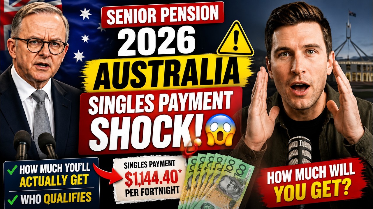 Senior Pension 2026 Australia: Singles Payment SHOCK &ndash; How Much You'll Actually Get & Who Qualifies