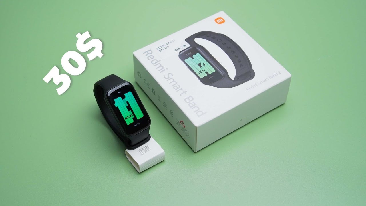Xiaomi Redmi Smart Band 2 Unboxing + First Boot Up (Black)