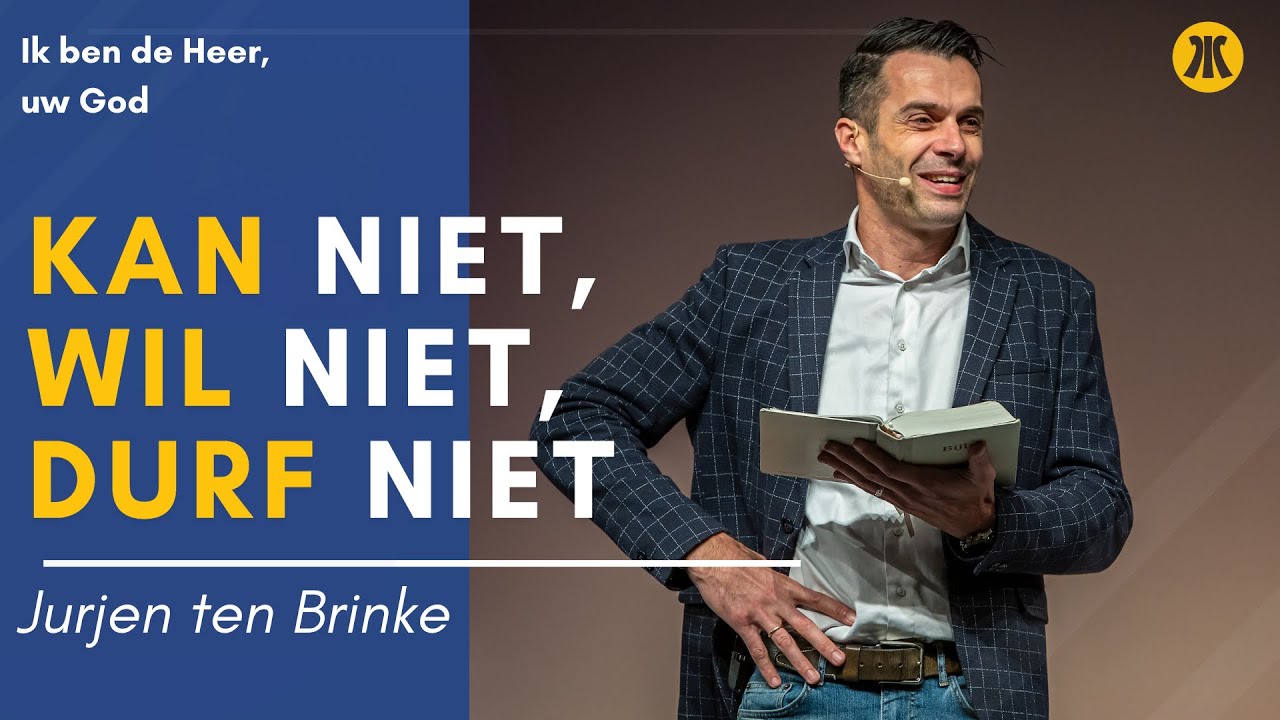 De Meerkerk 23 april 2023 | Jurjen ten Brinke | Kan niet, wil niet, durf niet