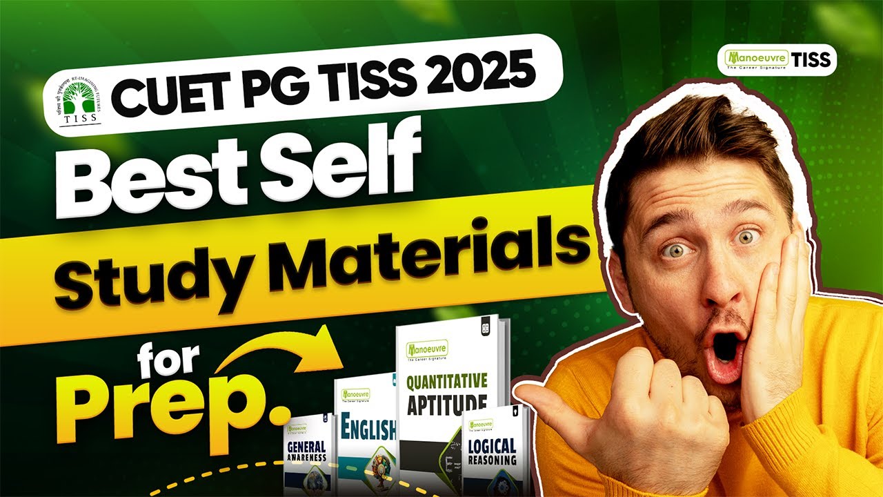 CUET PG TISS 2025: How To Prepare Through Self-Study? | Best Books & Preparation Tips