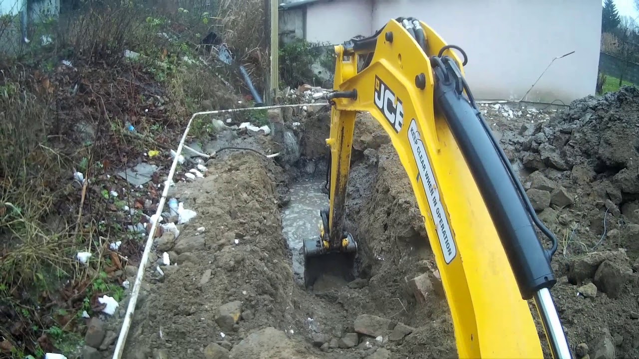 Alap ásás part 2 Jcb 8014
