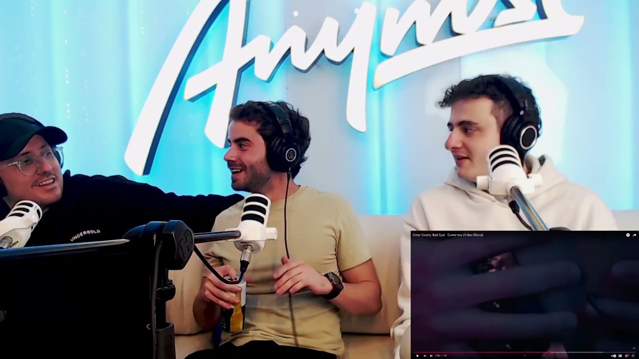 [Reacción] Omar Courtz, Bad Gyal - Comernos (Video Oficial) | ANYMAL LIVE 🔴