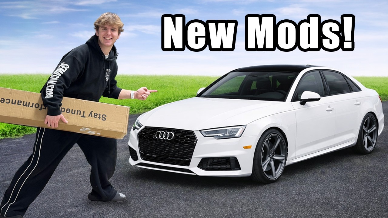 Преображение моей Audi A4 за 10 минут!