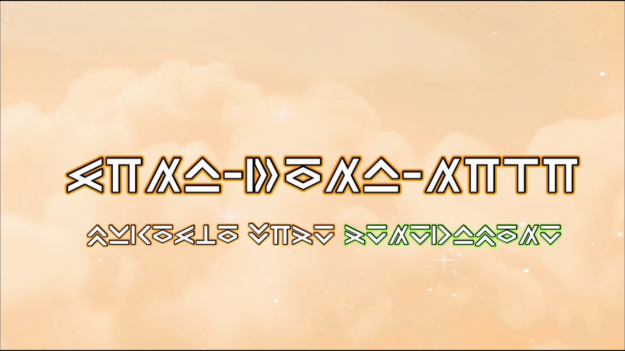 sina-bona-niti / mykoslo | [The song with my original fictional language]