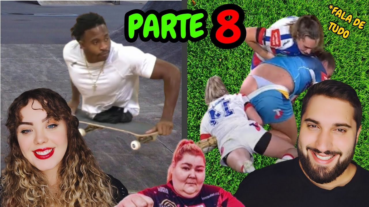 🔴 Reagindo a Os Momentos mais Vergonhosos nos Esportes PARTE 8. + Futebol Feminino [ Fala de Tudo ]
