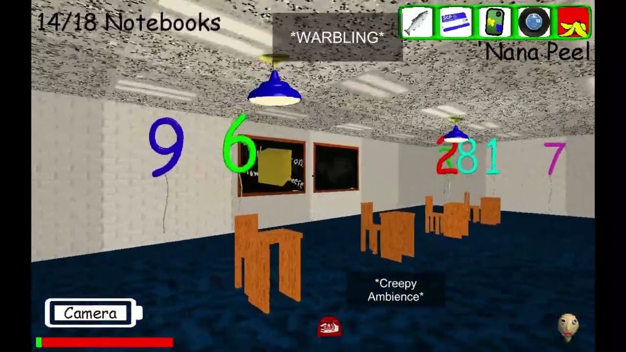 Видеоролик Baldi's Basics 116 - Хаос на 9 этаже BBKCM
