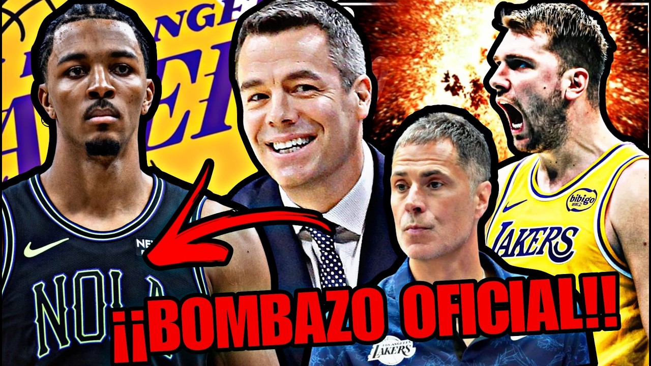 😱 ¡¡¡BOMBAZO ABSOLUTO!!! 🚨 ¡¡¡YA ES OFICIAL!!! 💥 LAKERS ANUNCIA ¡¡¡SORPRESÓN TOTAL!!! 🔥 NBA
