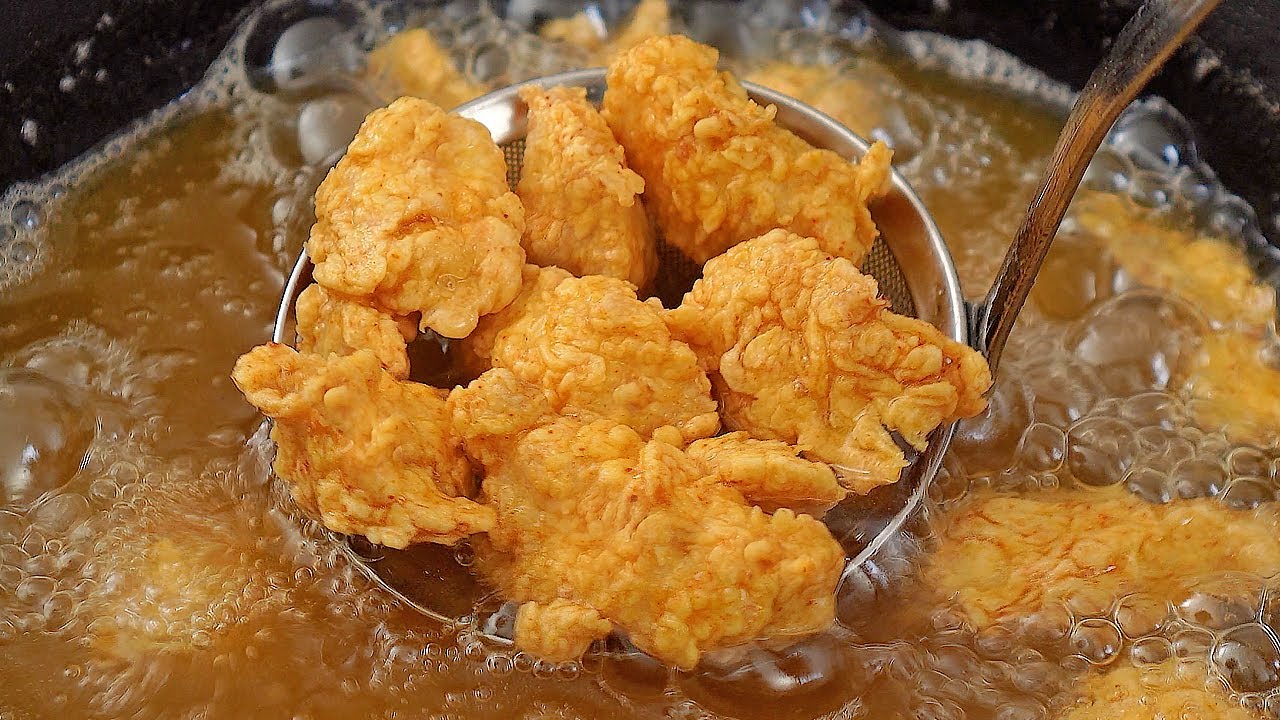 Куриный попкорн KFC дома | Рецепт хрустящей жареной курицы | Лучше, чем на вынос