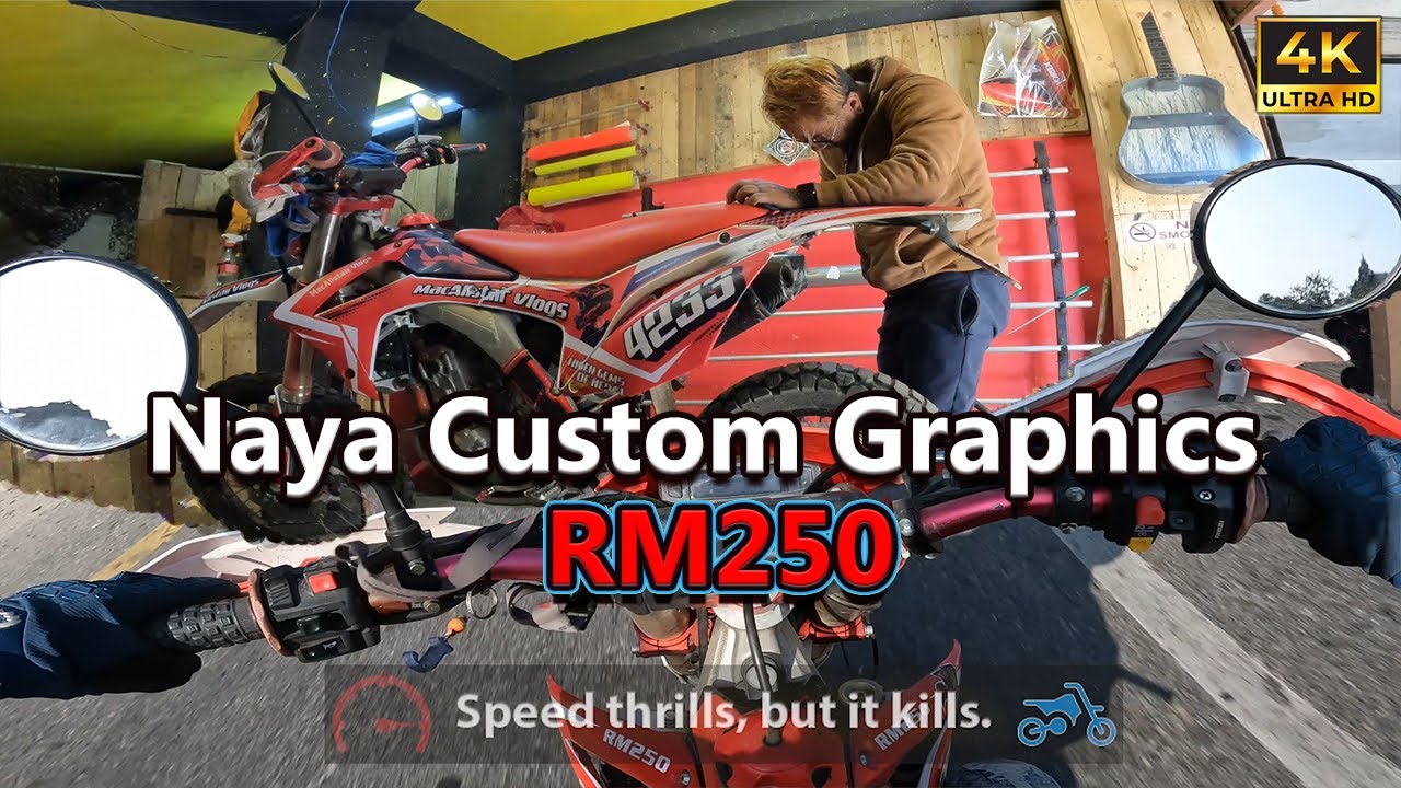 Crossfire RM250 | New Graphics #crossfire #newgraphics #nepalivlog