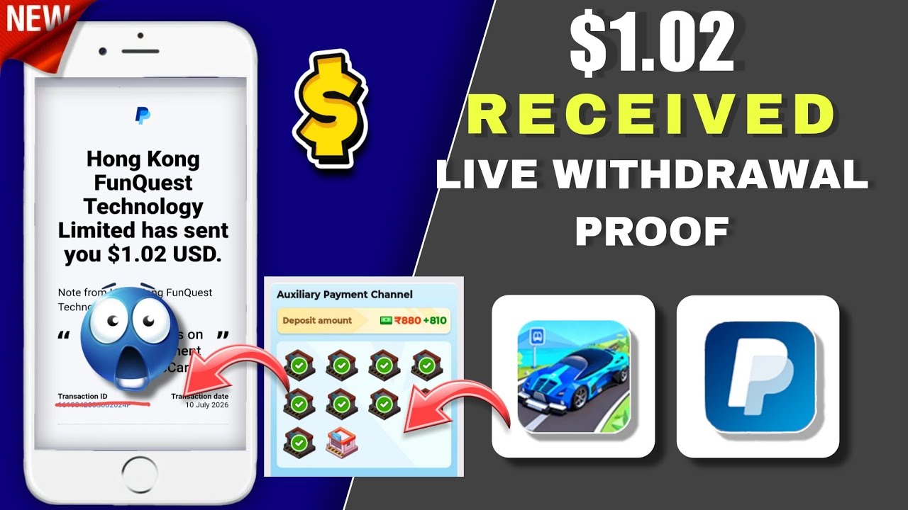 Best PayPal Games That Pay Real Money 2026 | Magic Car Tutorial