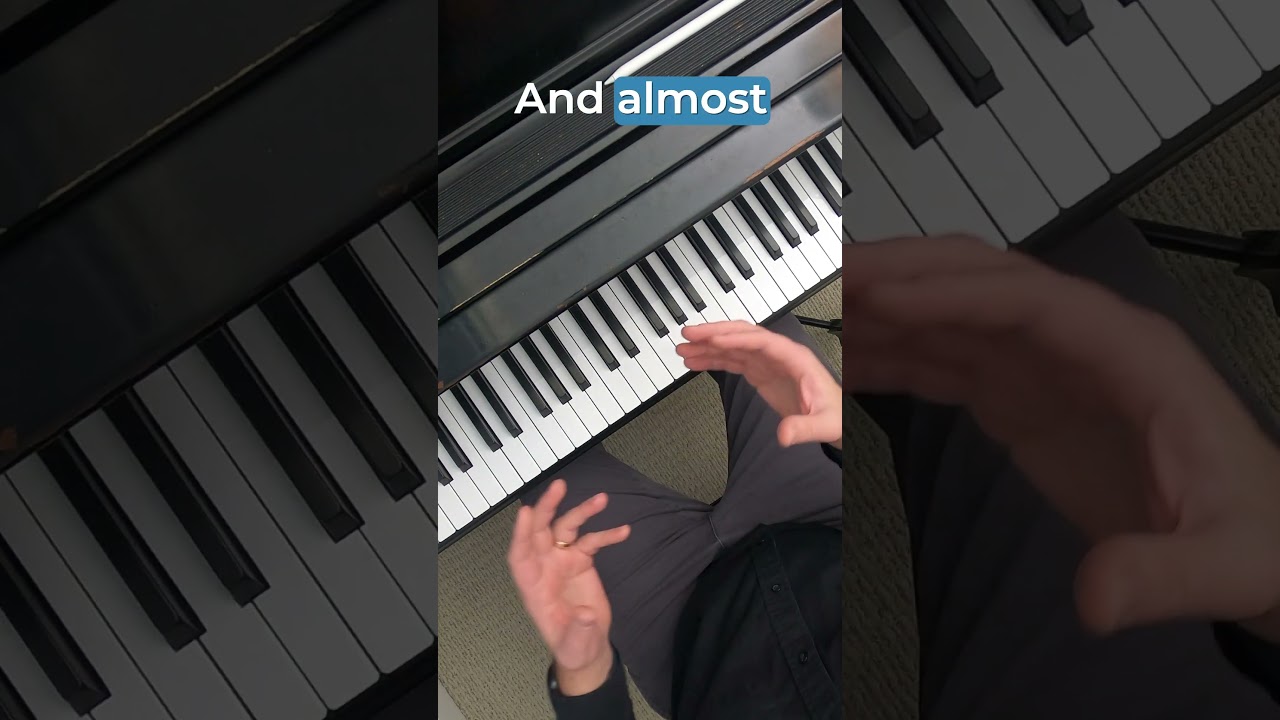 Как играть молниеносные октавы на фортепиано с точностью! 🎶 #шорты #урокипопиано