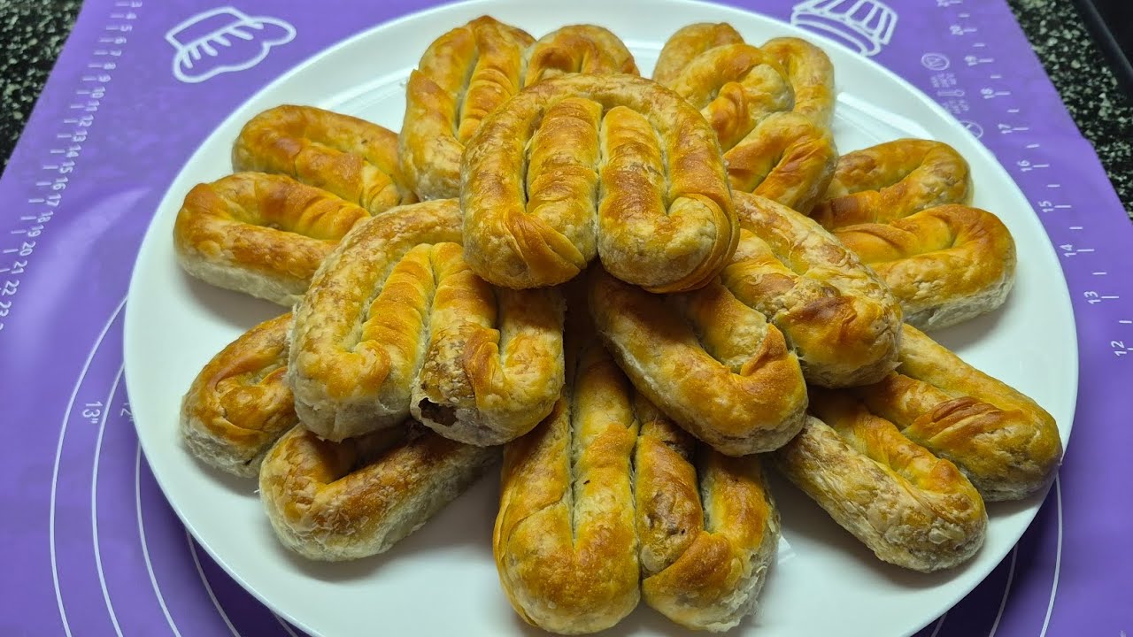 El açması kıymalı börek tarifi 👌böyle kolay börek tarifi görmedim 👍