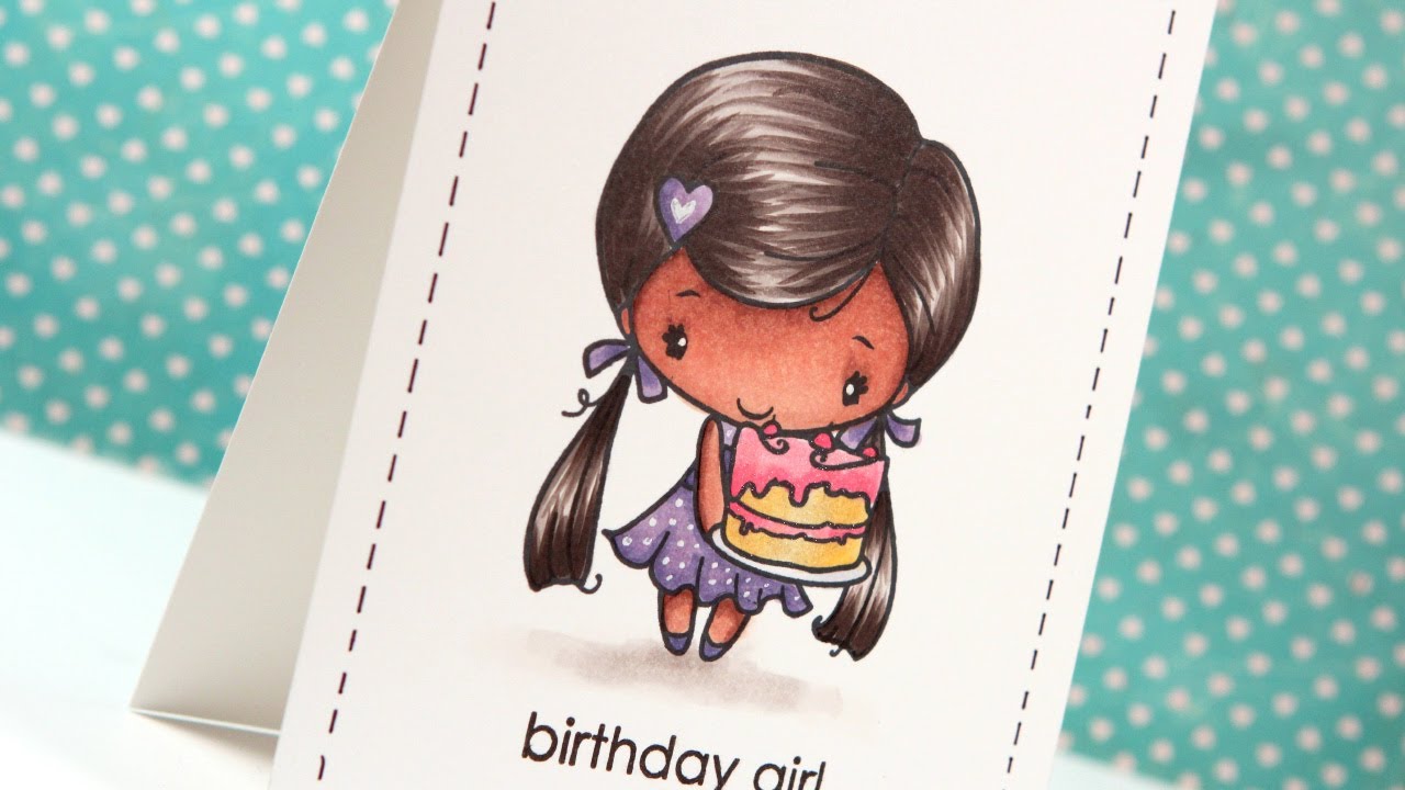 Color Wednesday #30 - TGF Birthday Anya 3 & Copic Markers