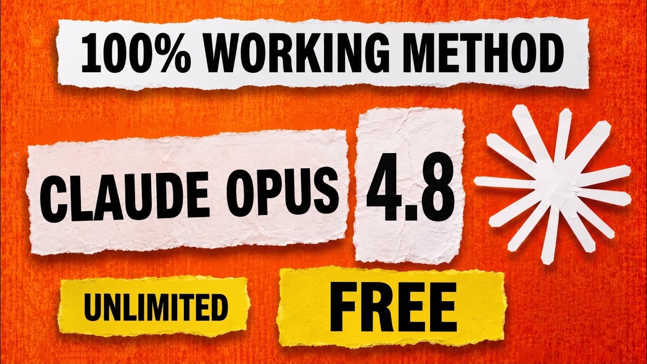 🤯 Получил бесплатный доступ к Claude Opus 4.8 &mdash; безлимитные токены, никаких ограничений! | Claude...