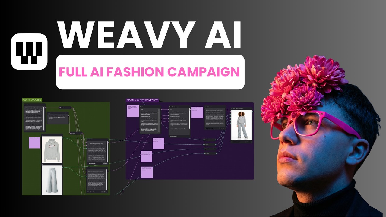 AI Fashion Campaign (Full AI Workflow Breakdown) | Weavy Tutorial