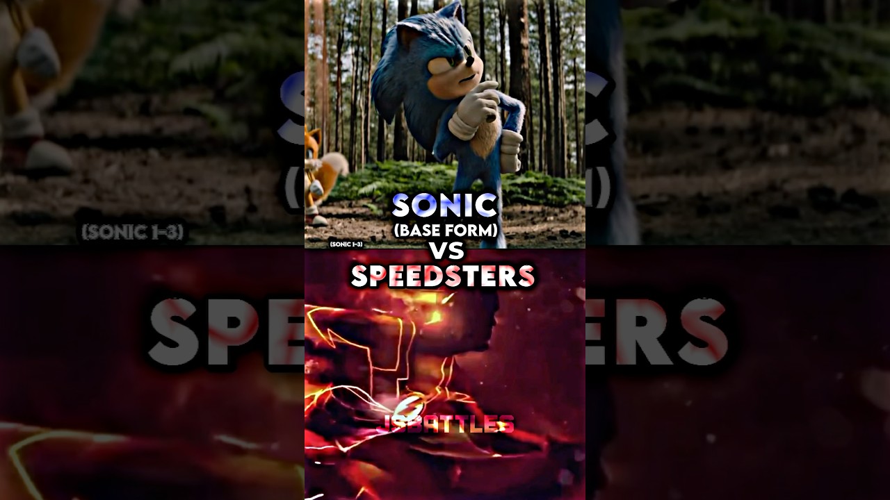 Sonic vs Speedsters