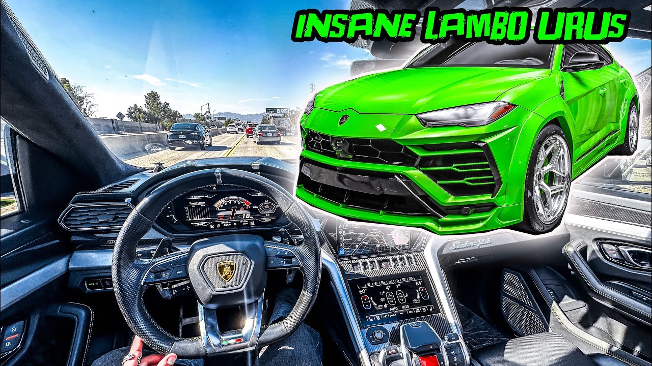 MODIFIED LAMBORGHINI URUS POV in LOS ANGELES *FAST*