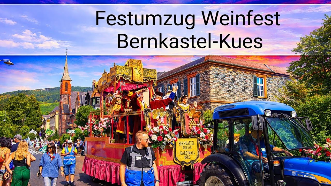 Höhepunkte des Weinfest-Umzugs Bernkastel-Kues 2023