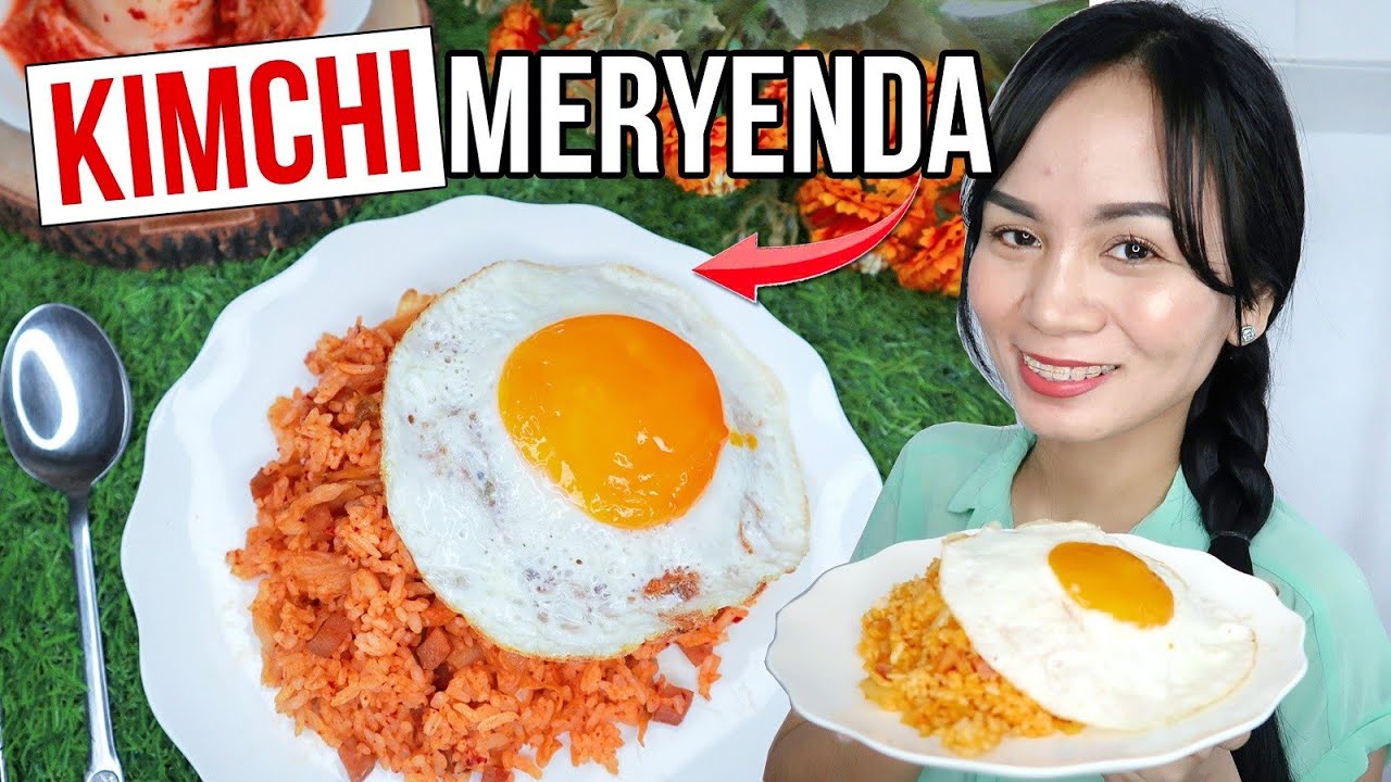 DIY KOREAN KIMCHI FRIED RICE Easy Recipe