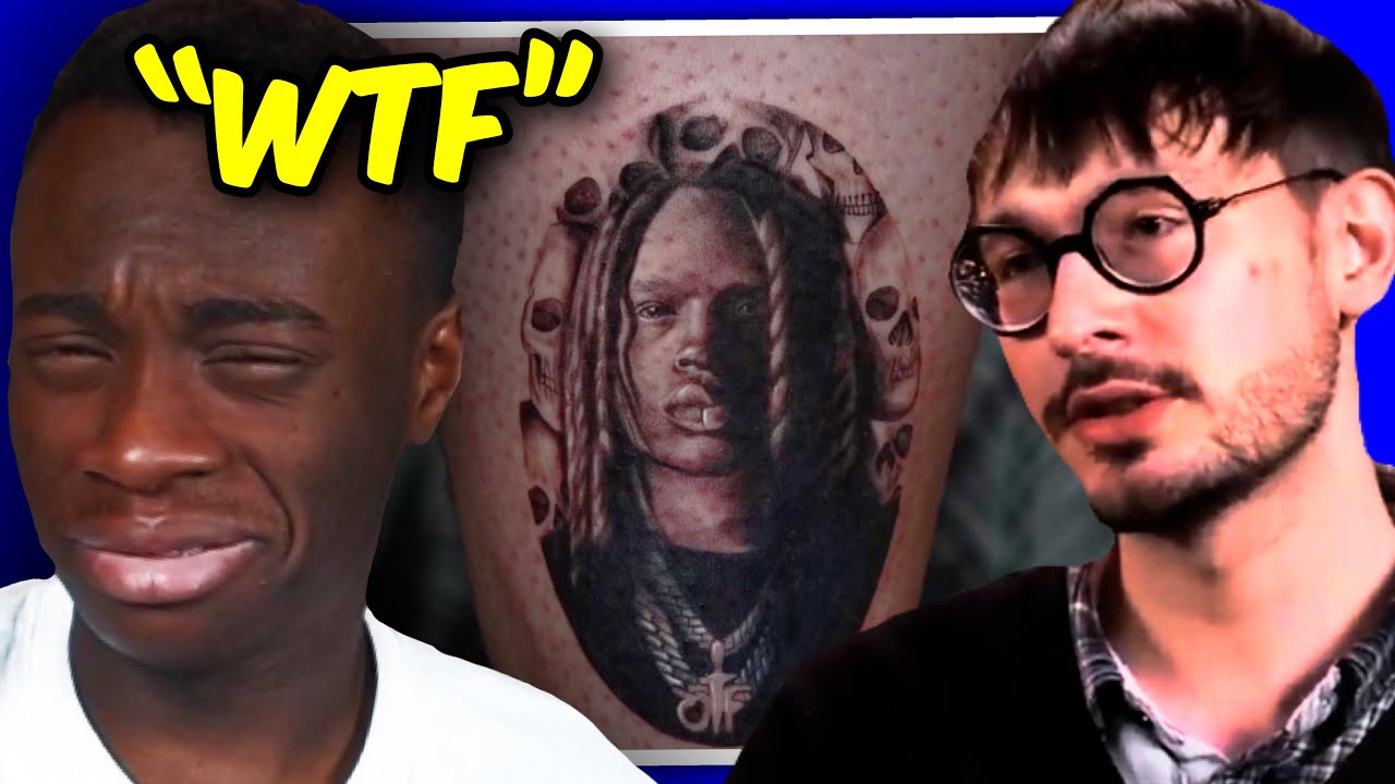 Trap Lore Ross Shows His King Von Tattoo!