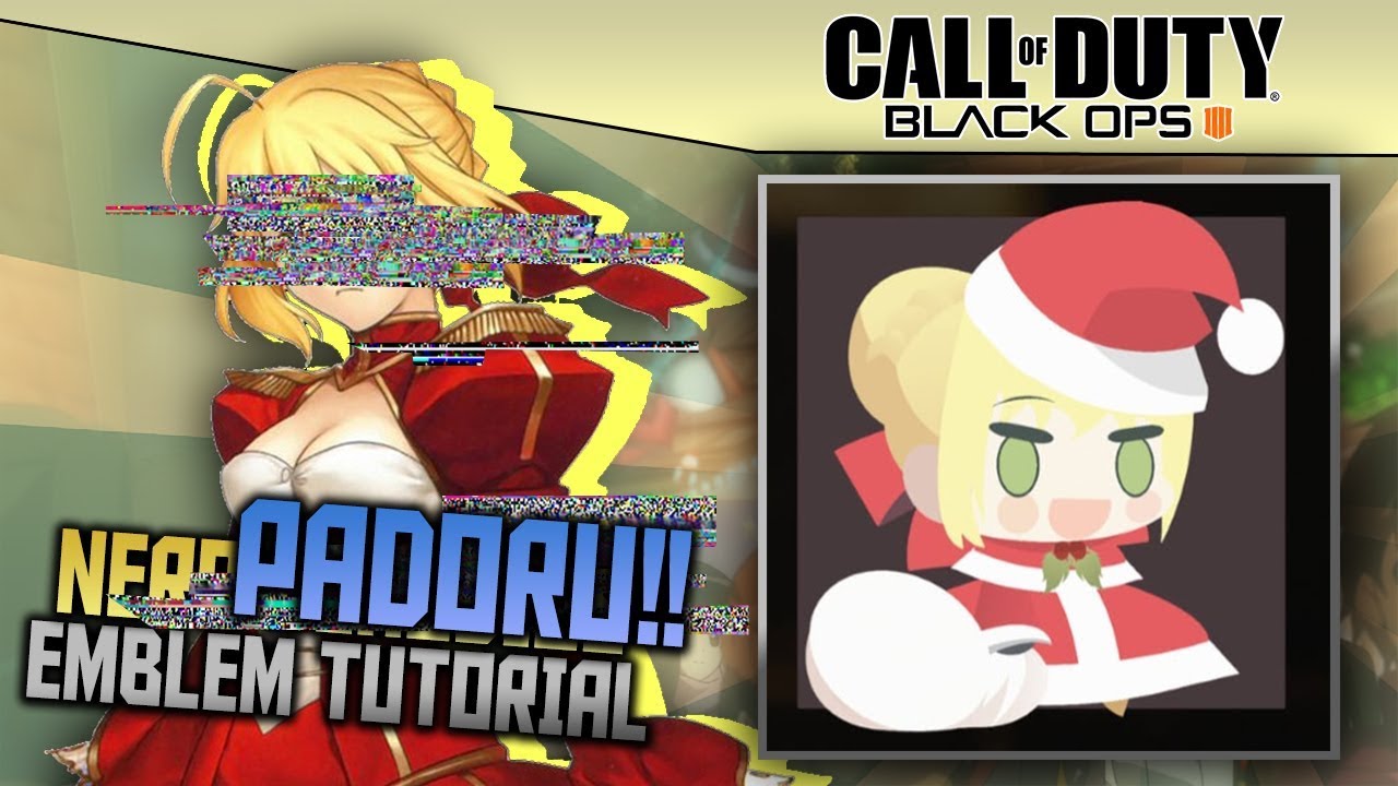 Black Ops 4: Nero Claudius Padoru (Fate/GO) | Xmas Anime Emblem Tutorial