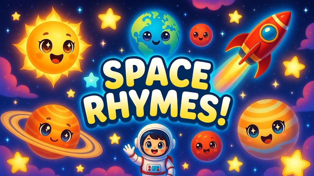 Solar System Song for Kids 🌍 | Planets, Rocket & Space Fun! #solarsystem #kids 