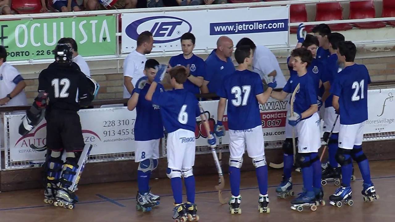 Dragões conquistam título de hóquei em patins de Sub-15