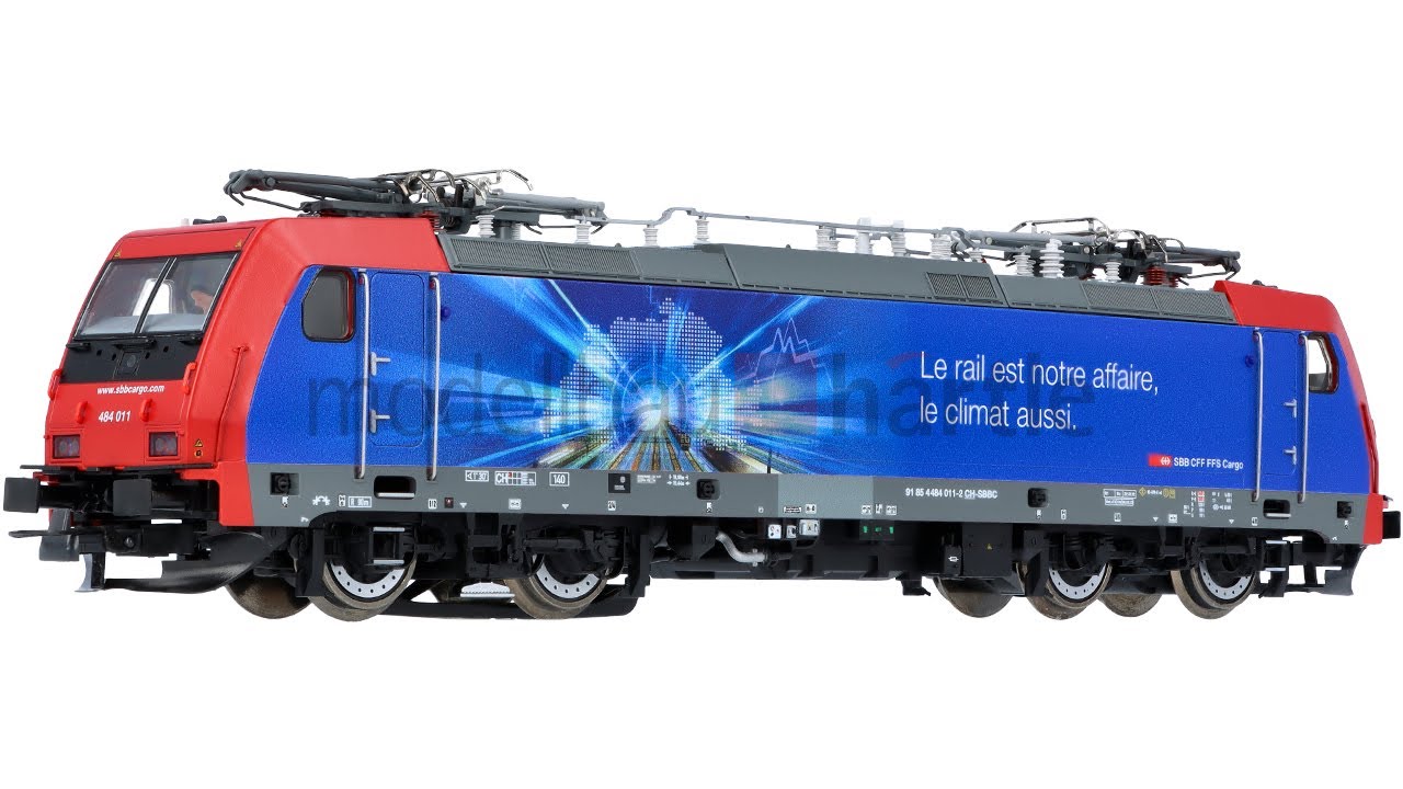 Roco 70649 / 70650 / 78650 E-Lok Re 484 011-2 TRAXX 