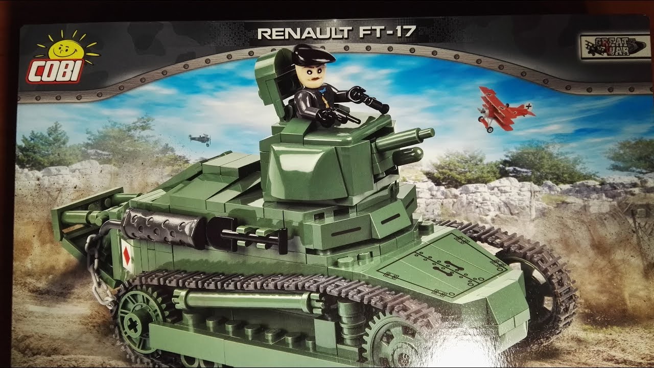 Renault FT-17 - Klocki COBI na Żywo