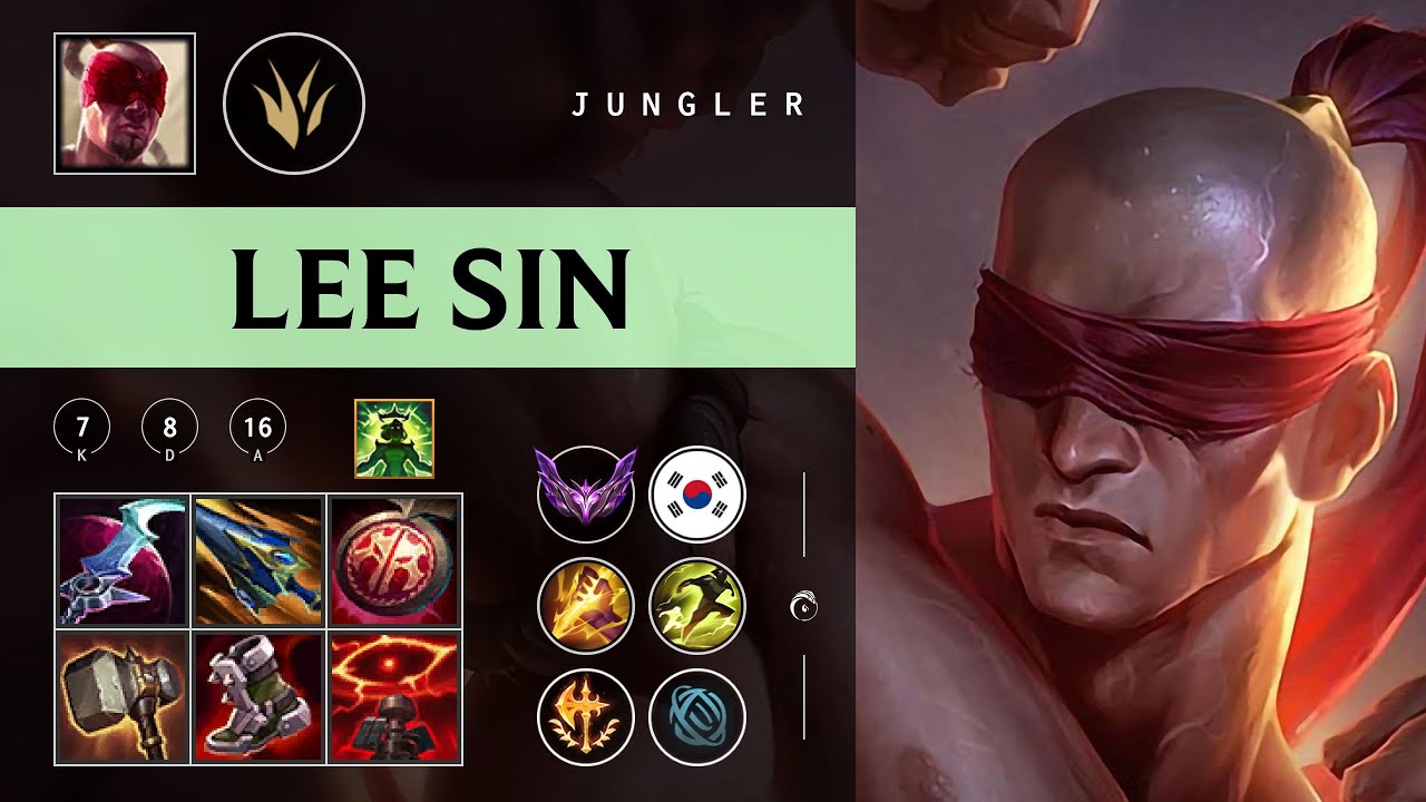 Lee Sin Jungle vs Viego - KR Master Patch 26.01