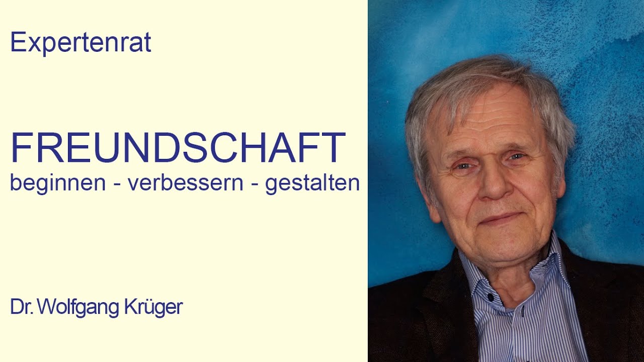 Freundschaft: beginnen, verbessern, gestalten