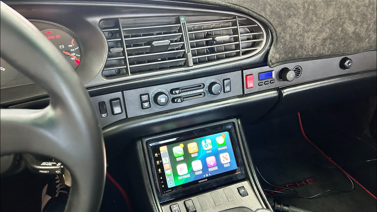 Porsche 944 Double Din Install Overview