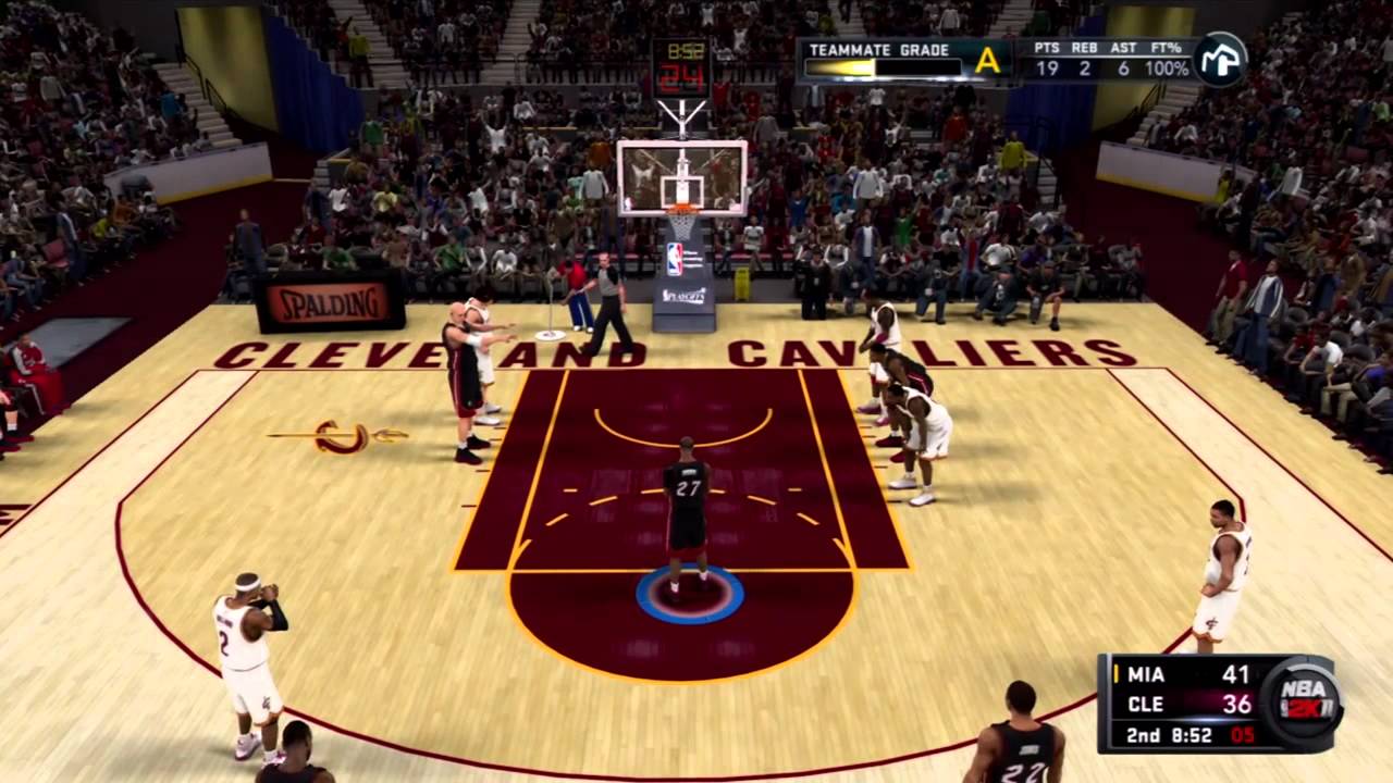 NBA 2K11 My Player Playoffs - RD1G3 - It's Too Easy!
