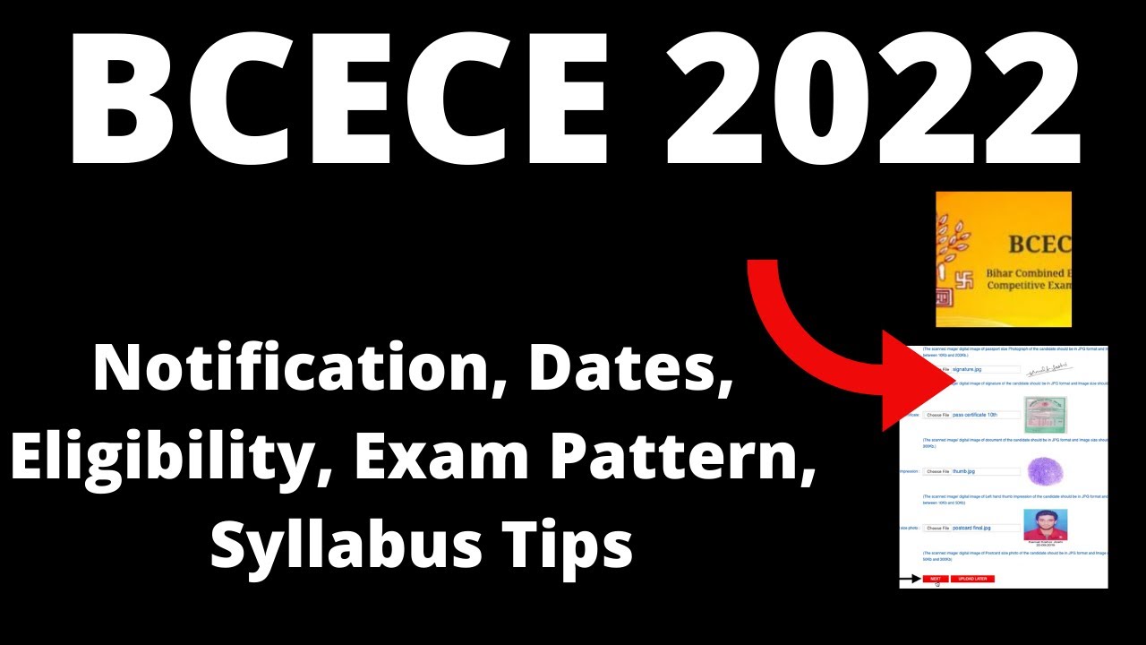 BCECE 2022: Notification, Application Form , Dates, Pattern, Eligibility, Syllabus,Preparation Tips