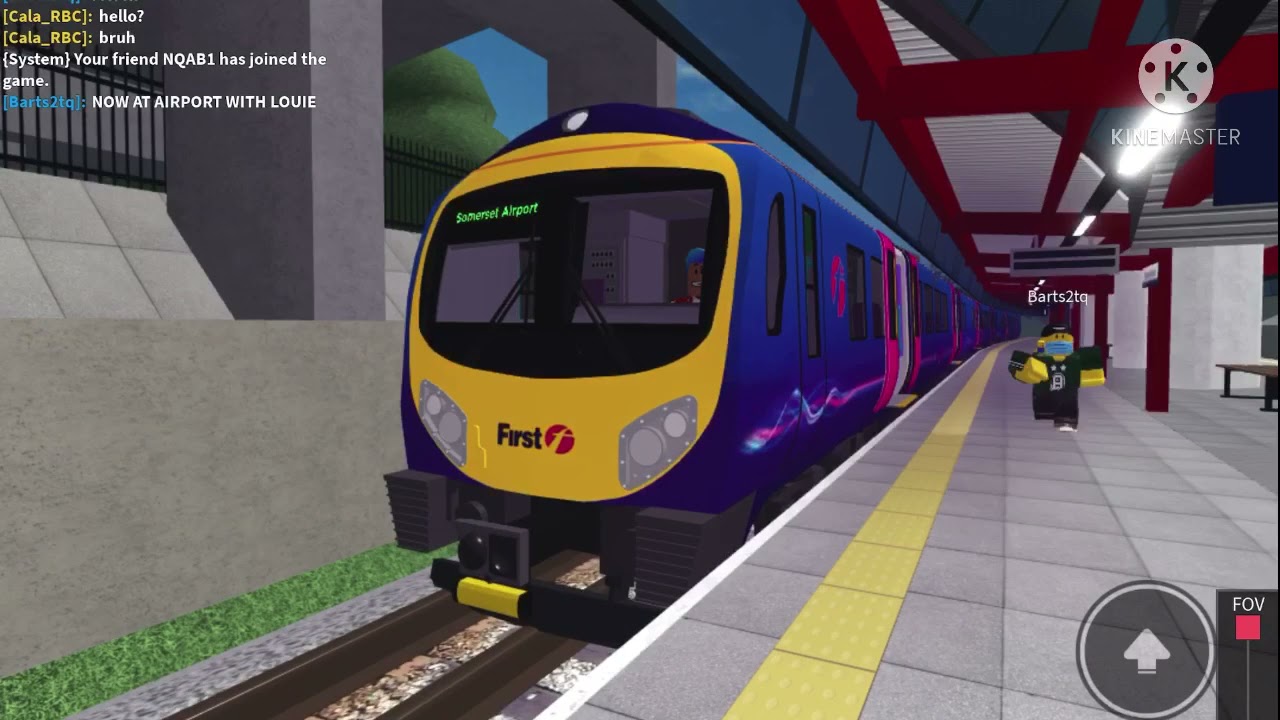 Roblox JOURNEY #1 | Bath Spa Rail Station - Canterbury Bus Stn. | TRAIN-PLANE-BUS