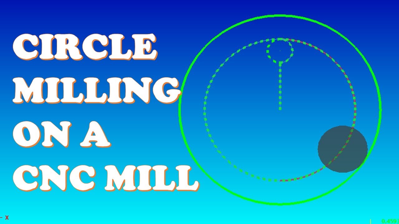 HAND WRITE A CIRCLE MILLING PROGRAM FOR A CNC MILL