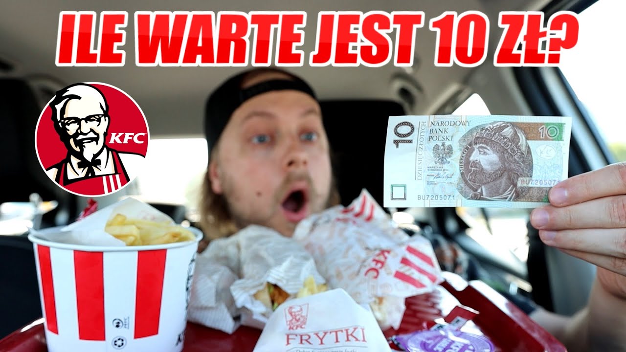 KFC VS 10 ZŁ W 2021 ROKU - CZY MOŻNA NADAL NAJEŚĆ SIĘ ZA DYCHĘ ?