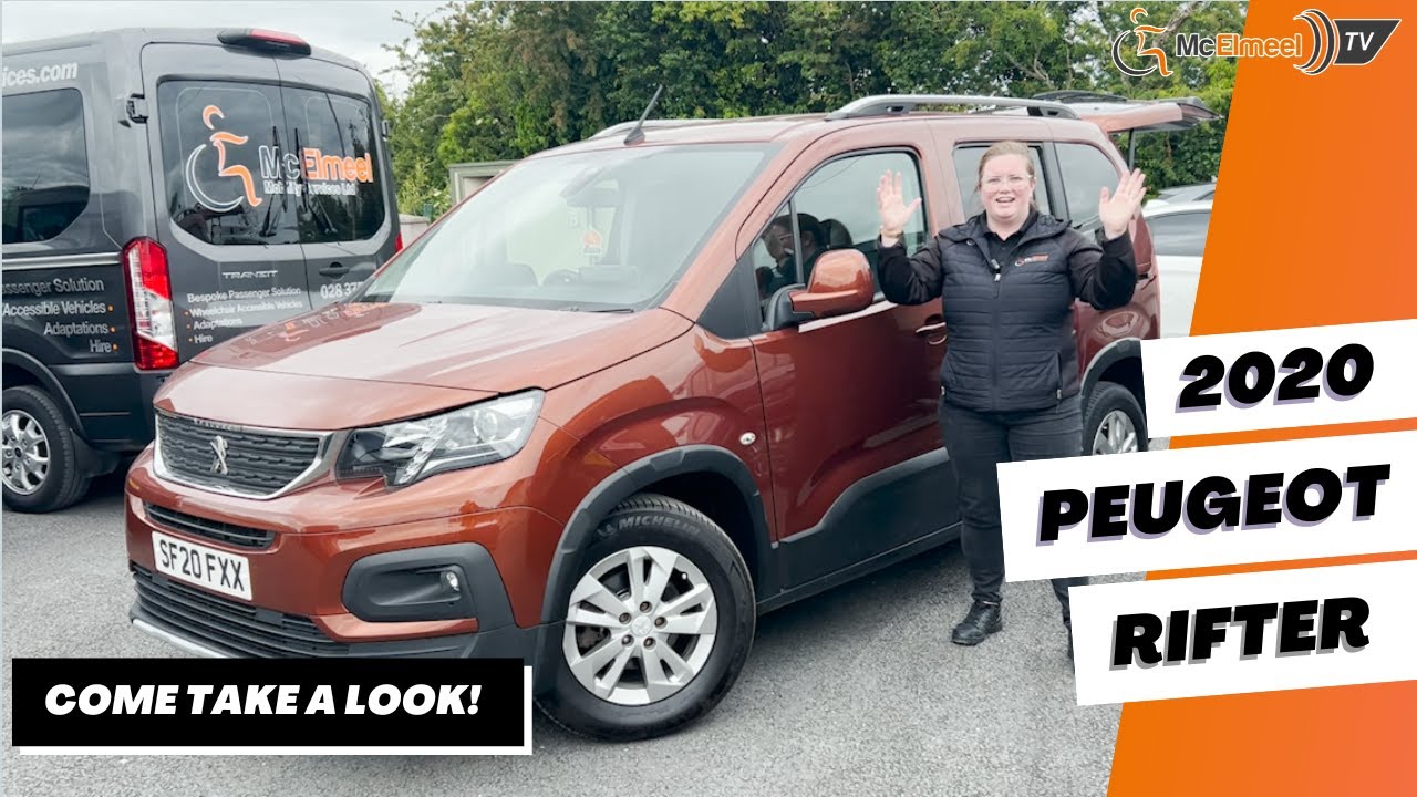 2020, Peugeot Rifter - Wheelchair accessible Vehicle