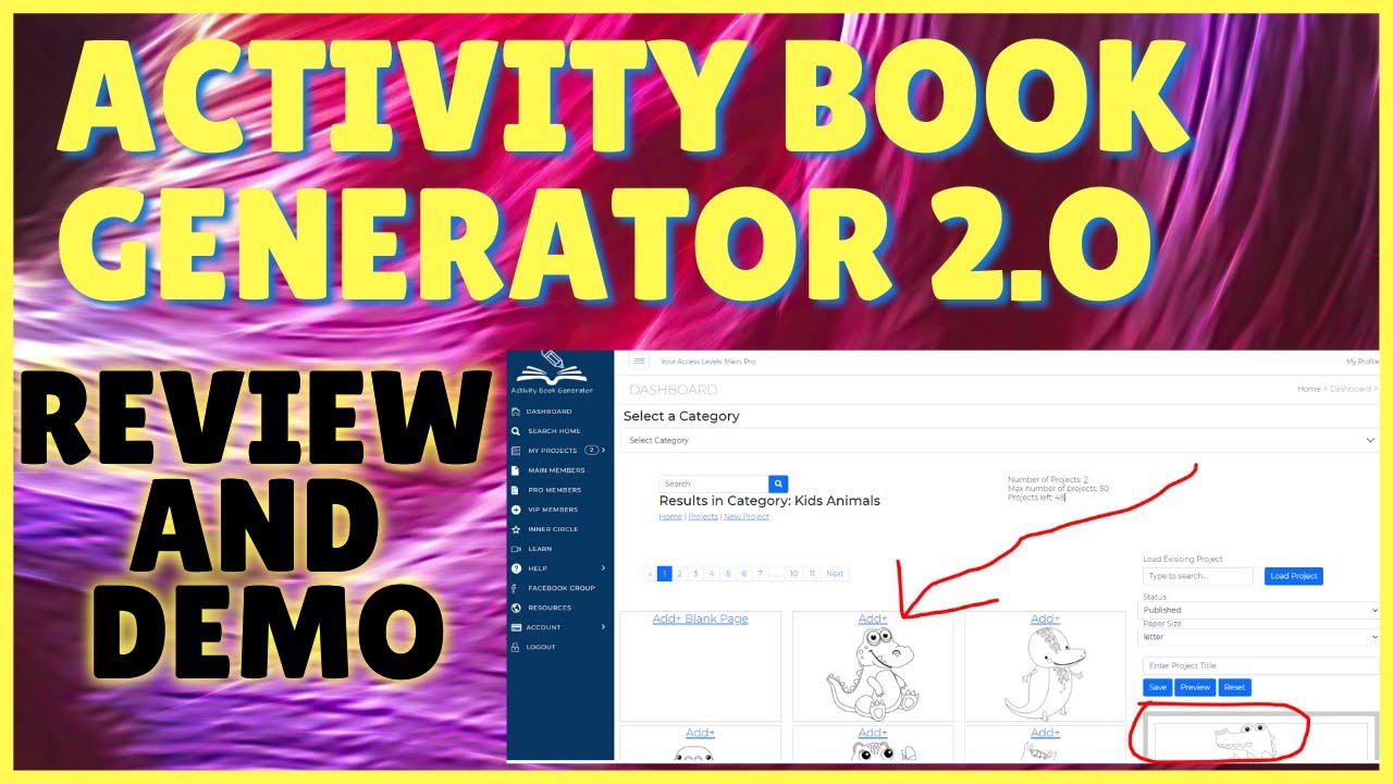 Activity Book Generator 2 0 Review