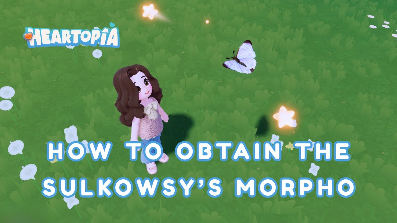 РЕДКАЯ БАБОЧКА РАЗБЛОКИРОВАНА?! 🦋 - Как получить бабочку Морфо Сульковски в Heartopia