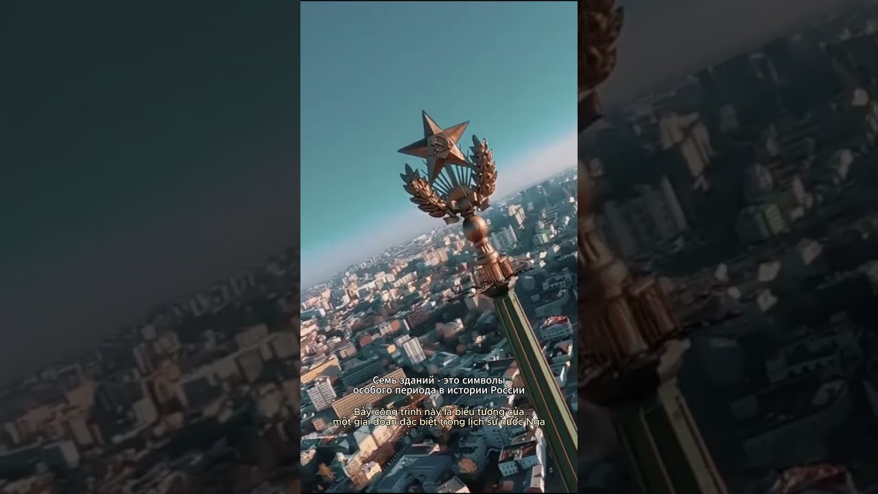 Du lịch ở Nga - Stalin Towers #DuLịchNga #topviews #russia #travelrussia #architecture #cityvibes