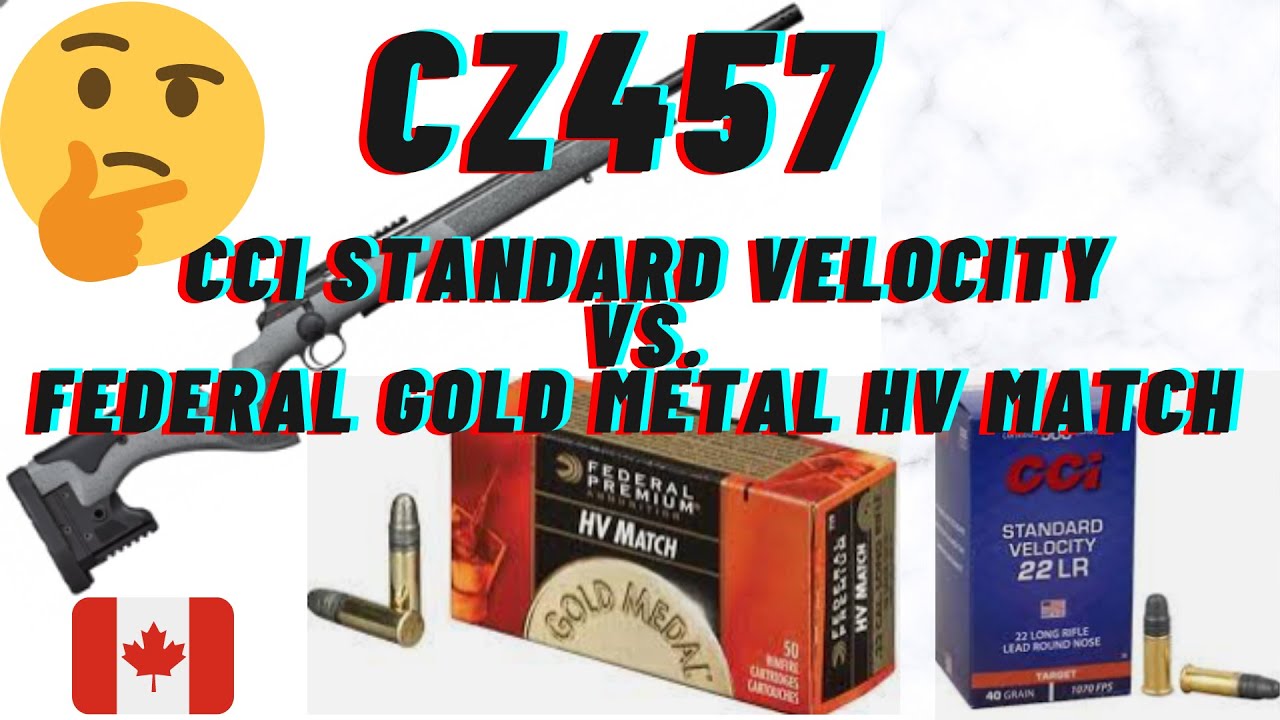 Тестирование патронов CZ 457: стандартная скорость CCi, Federal Gold Metal, Aguilar Super Extra и...