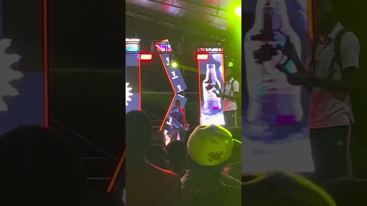 King Merlo performed with Kwaku Smoke at Guinness concert 