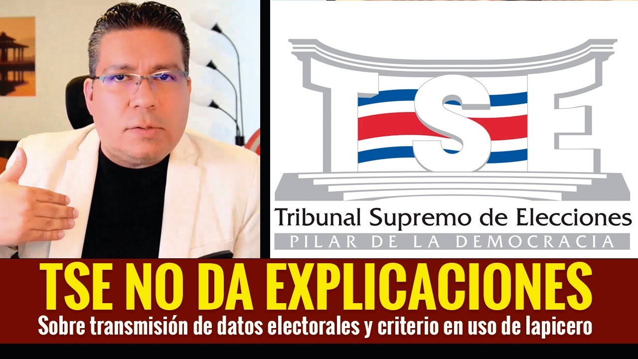 TSE no da explicaciones sobre sistema de transmisión de datos y criterios para uso de lapicero