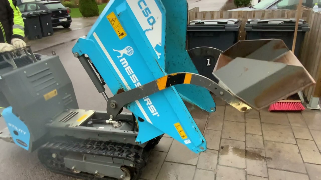 Köp Självlastande minidumper Messersi Dumper TC50 på Klaravik